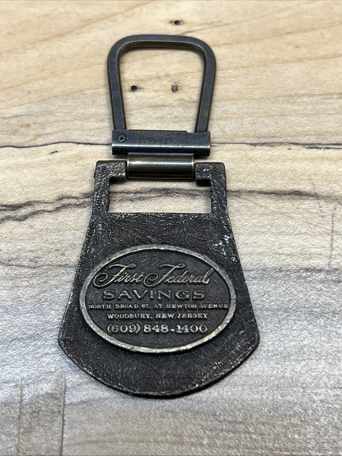 First Federal Savings Woodbury, N. J. Watch Fob *D289