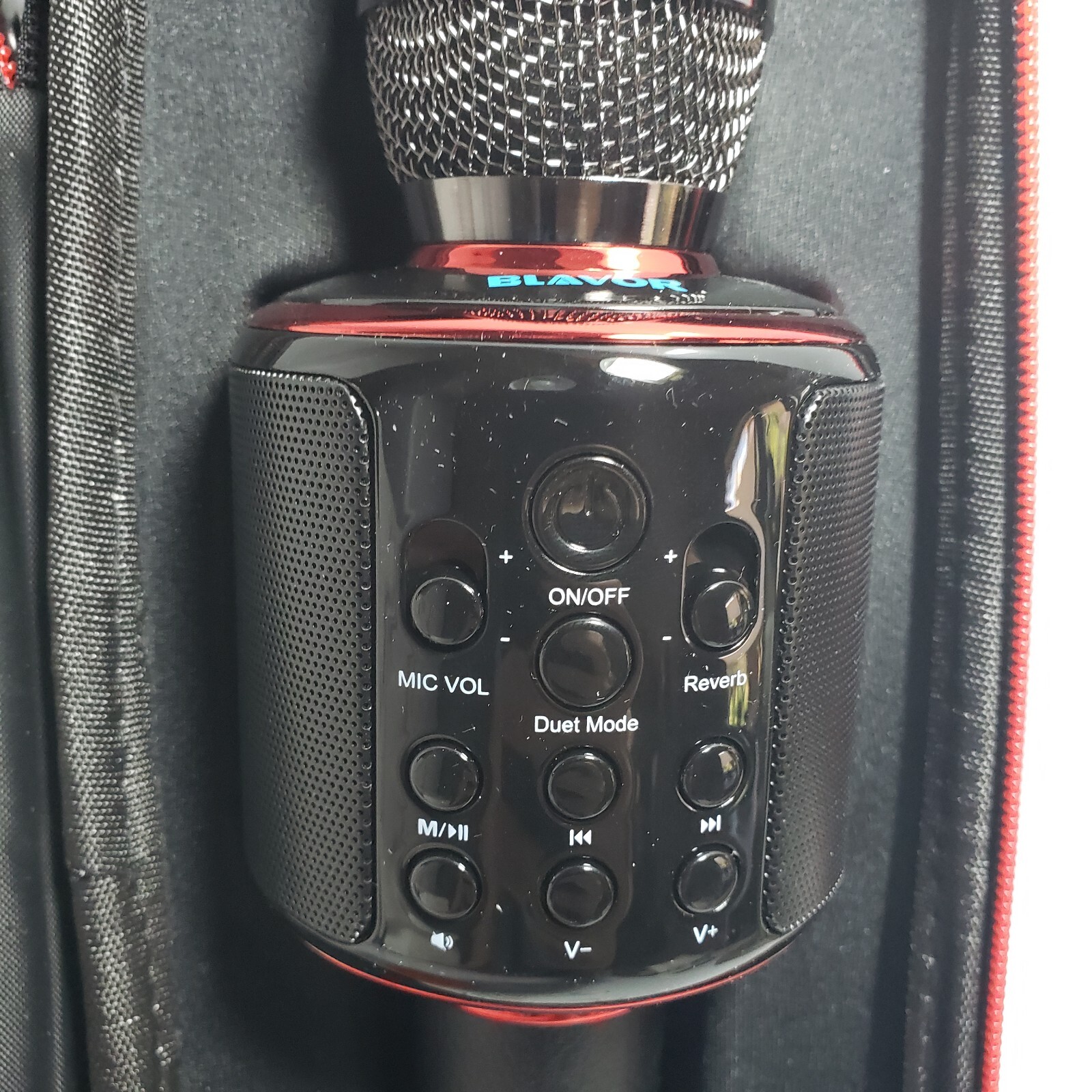 GOODAAA Leather Handle Wireless Karokee Microphone Y11S