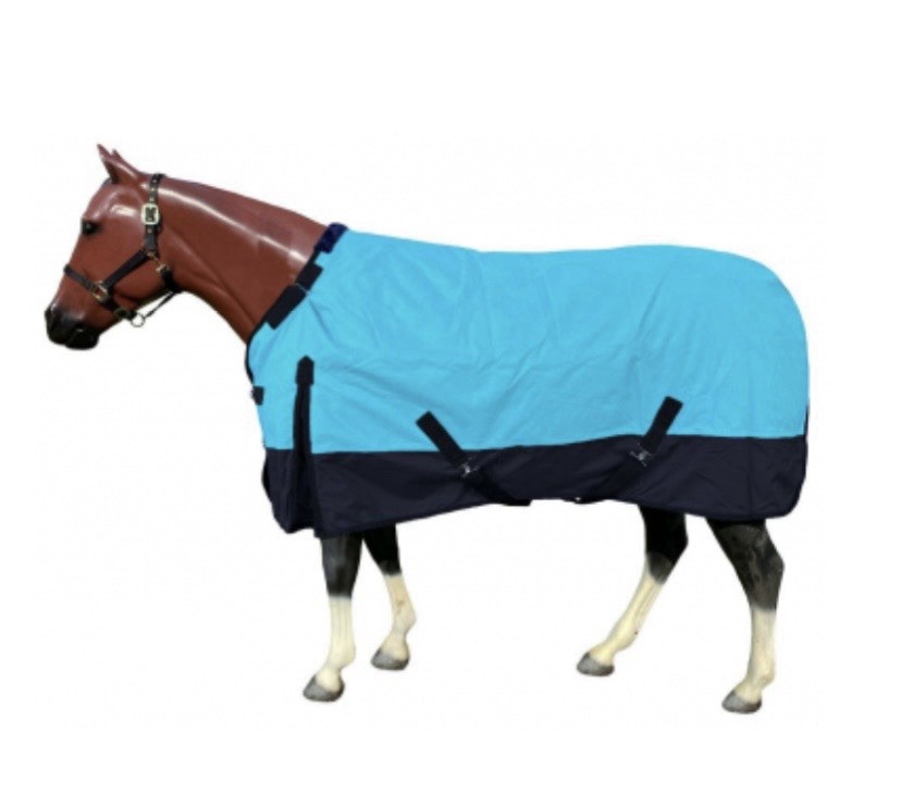 Water Proof Winter Horse Blanket 72” 1200D Shoulder Gusset, Adjustable Neck