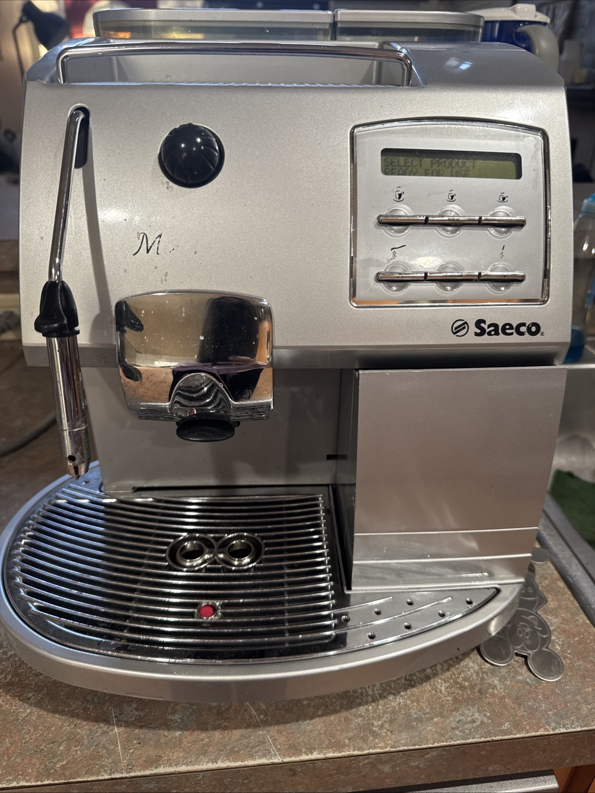 Saeco Magic Comfort Plus Super Automatic Espresso Machine Tested and Works
