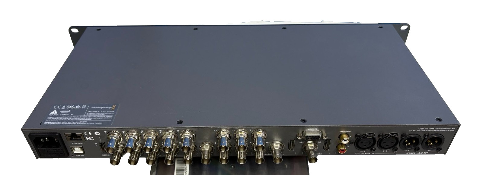 Atem 1 M/E Production Studio 4k + 1M/E Broadcast Panel + Router - Full Kit!