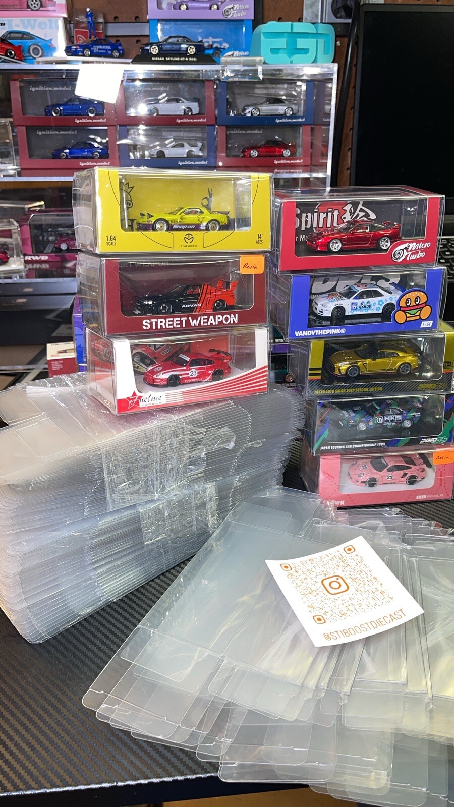 INNO 64 High Quality Perfect Fit Protective Case 1/64 Custom Spec 10 Pcs*