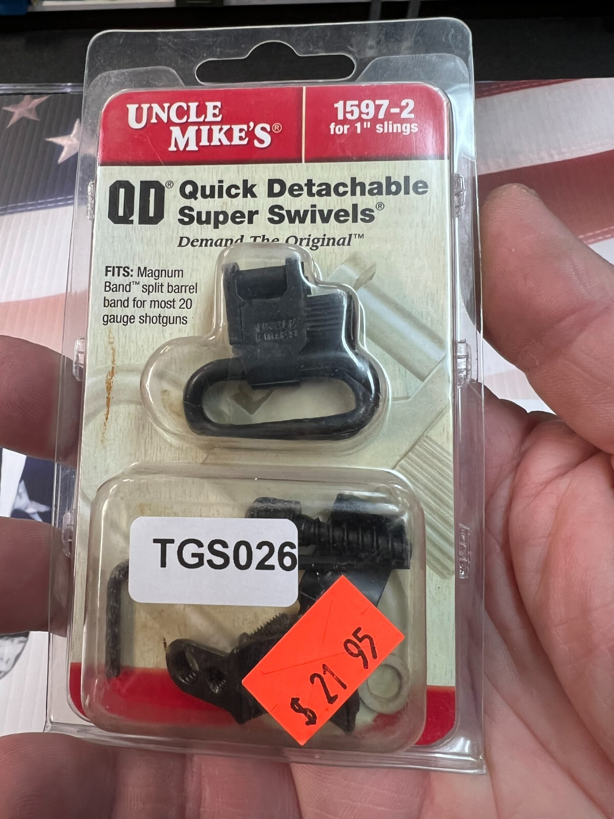 Uncle Mike's Quick Detachable Super Swivels