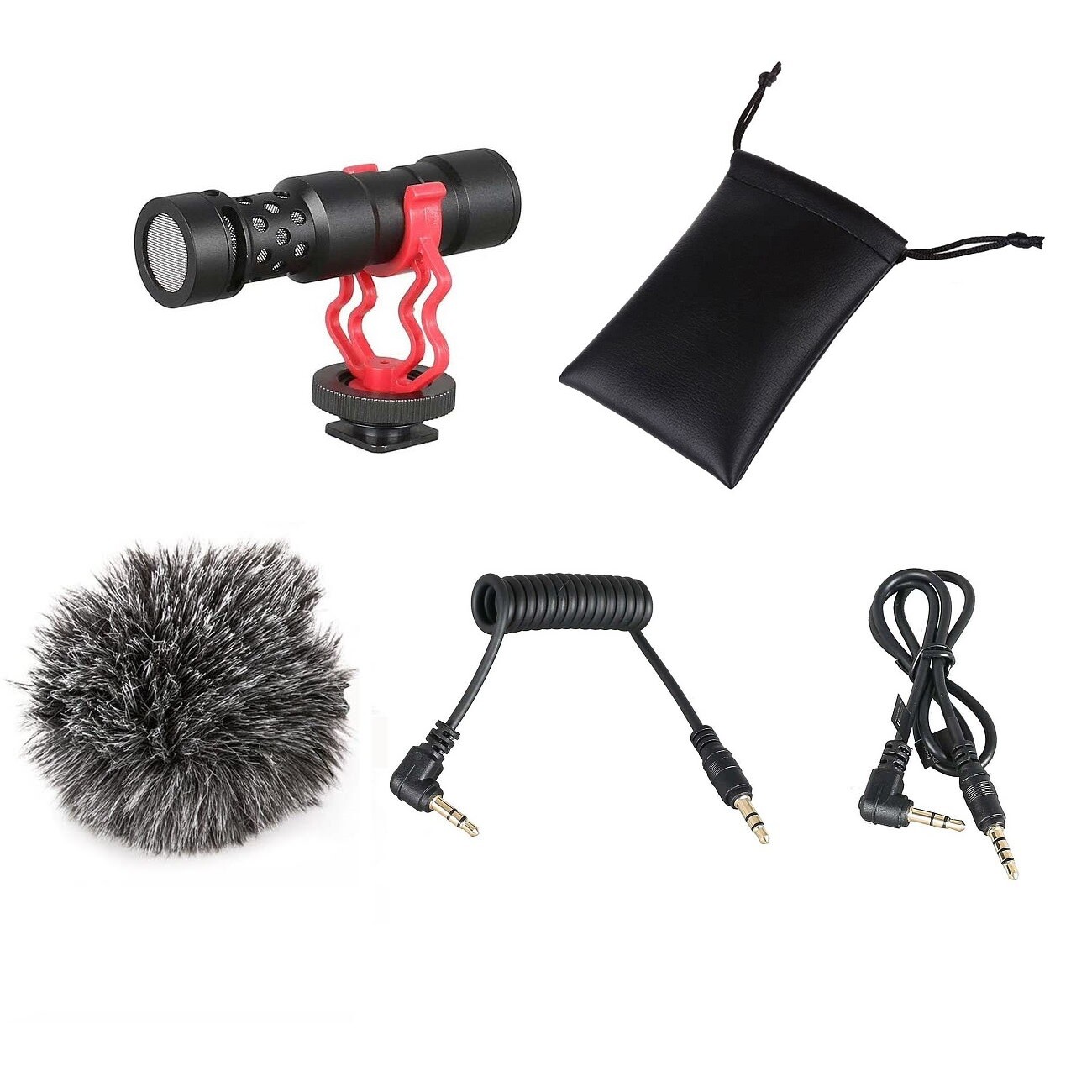Microphone for DSLR Camera Camcorders Recorders iPhone Smartphones Tablet Laptop