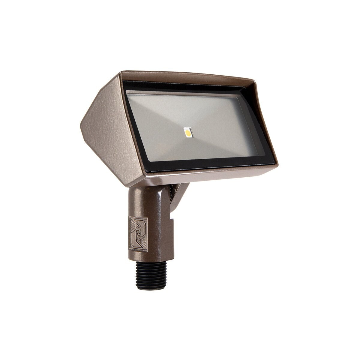 Vista GR-5106 Flood Light Aluminum Housing Dark Bronze 4W 2950K LED Frost Lens