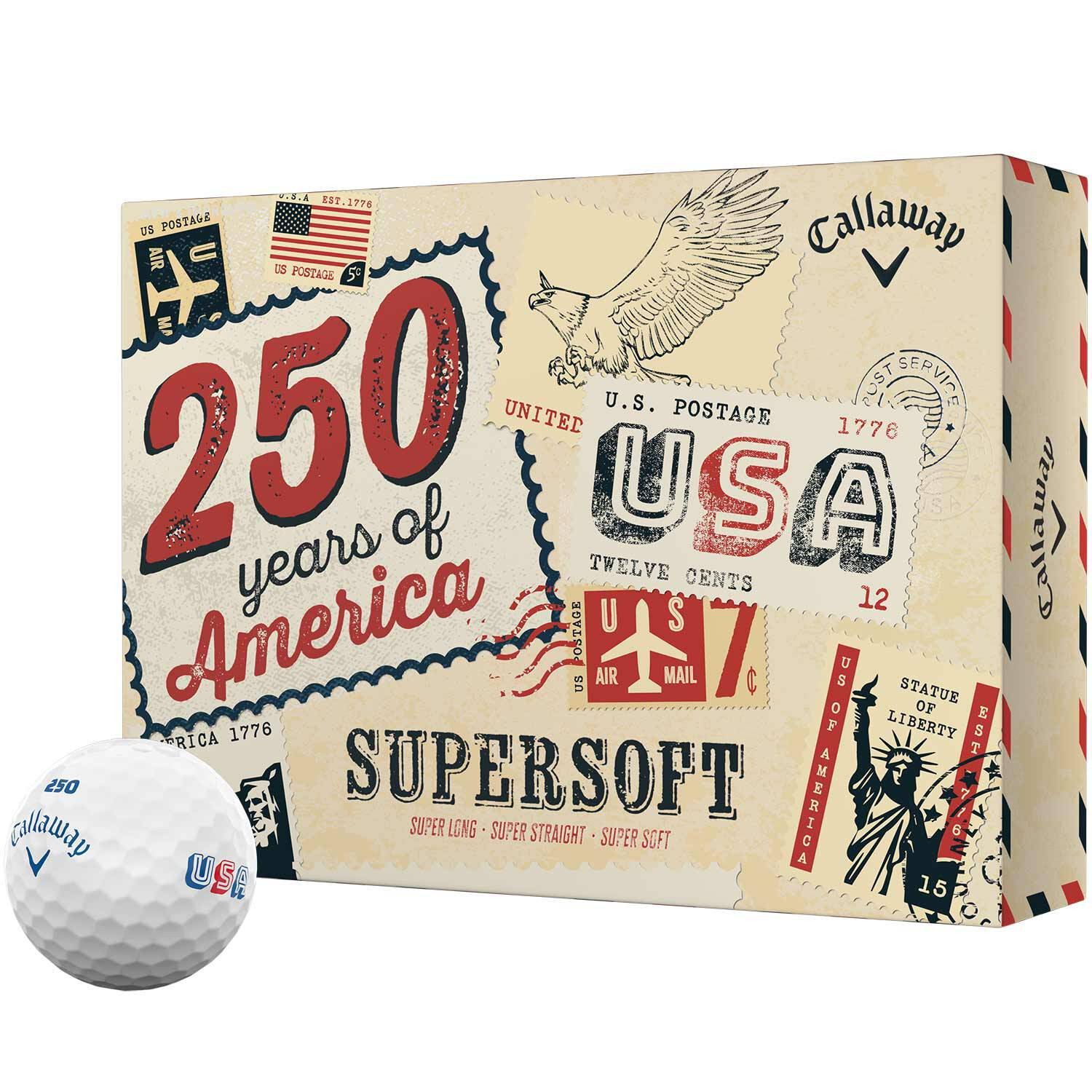 Callaway Supersoft USA250 Golf Balls