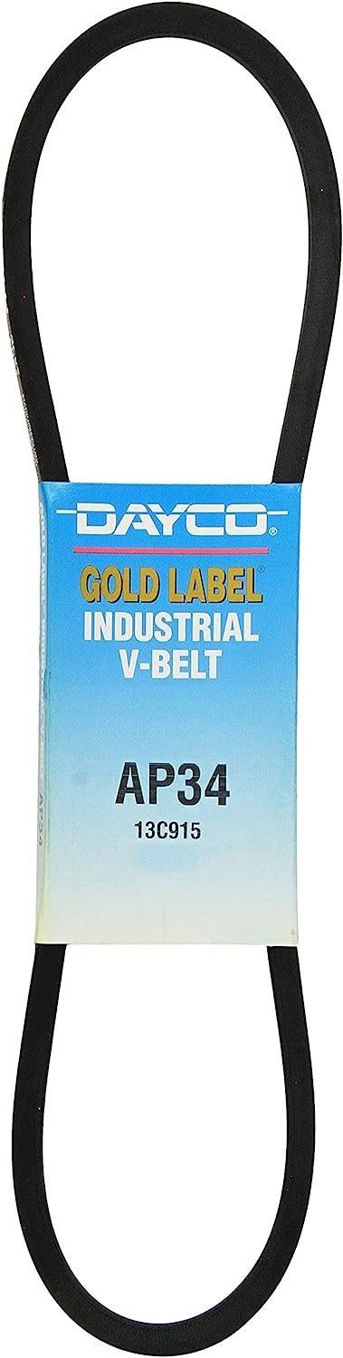 Dayco AP34 Super Blue Ribbon V-Belt, Black