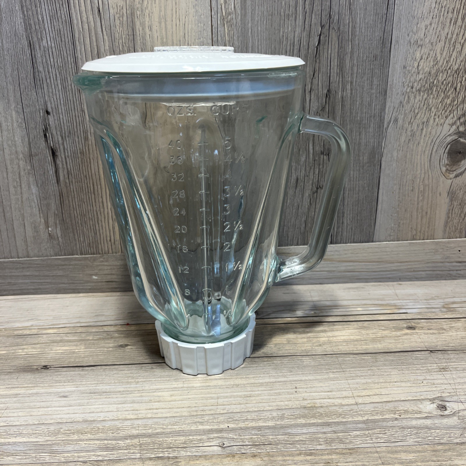 Hamilton Beach Blend Master 5 cup 40oz Blender Glass Pitcher, Lid, Blade & Base