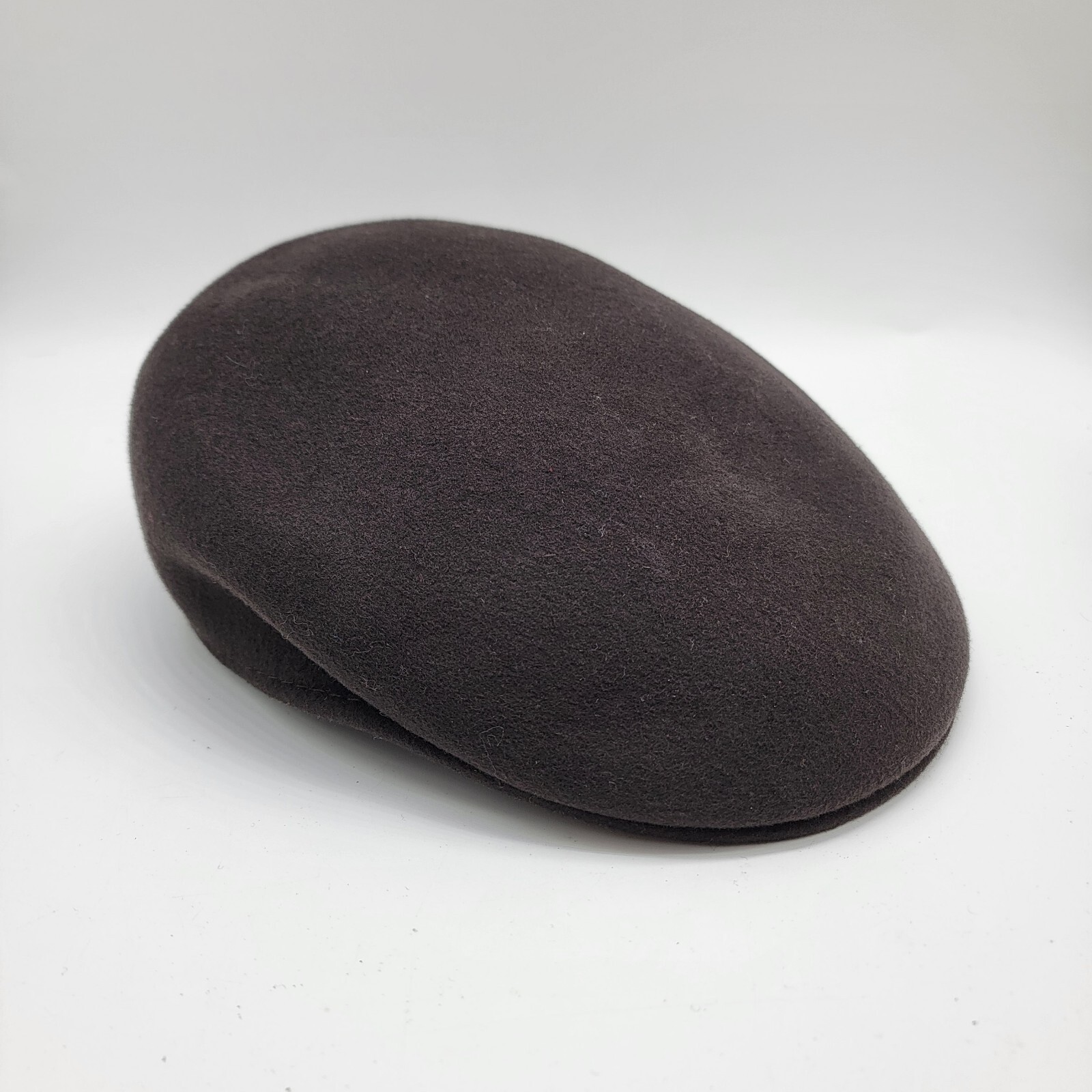 SCALA Wool Brown Wool Beret Hat Vtg