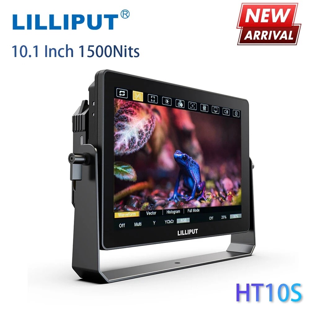 LILLIPUT HT10S 10.1" 1500nit IPS Touch-Screen 3D LUT 3G-SDI HDMI Camera Monitor