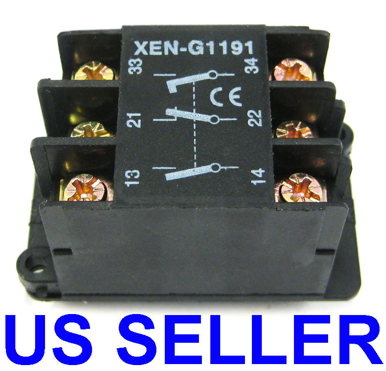 2 Speed Pendant Station Contact Block Hoist Crane Switch as XEN-G1191 XENG1191