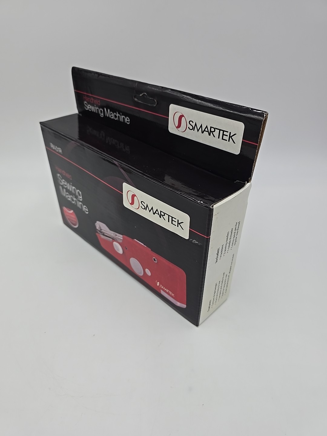 Smartek Portable Handheld Sewing Machine Red RX-01R Cordless Compact Lightweight