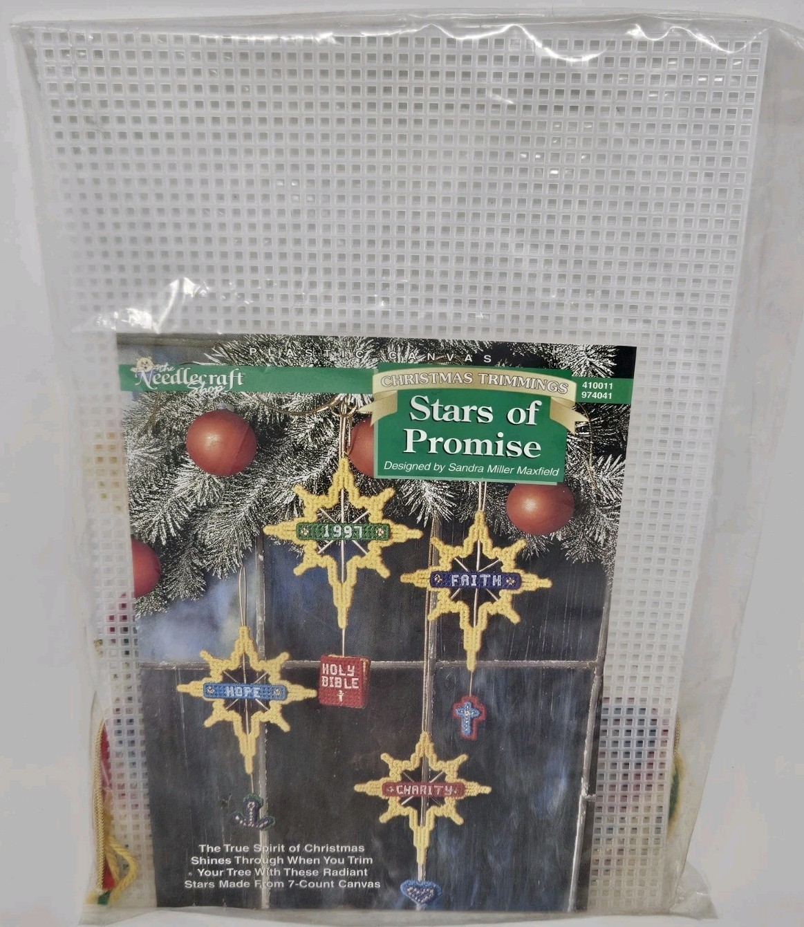Needlecraft Shop Stars of Promise Christmas North Star Plastic Canvas Craft Kit