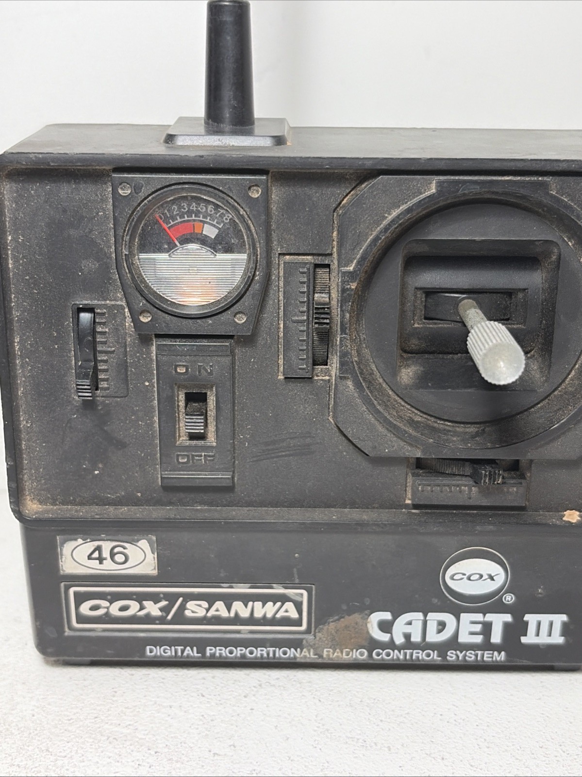 Vintage Cox Cadet 3 Radio Control System (#8203)  Untested