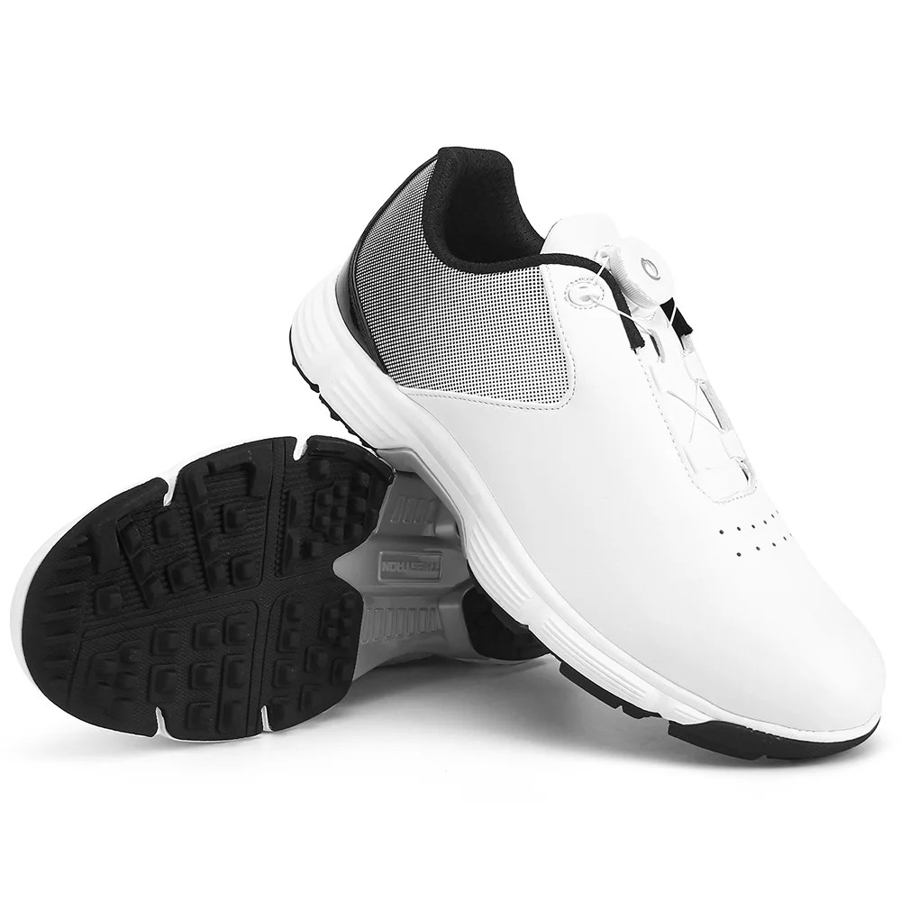 Professional Men Golf Sports Flats Shoes Non Slip Golf Breathable Gym Sneakers