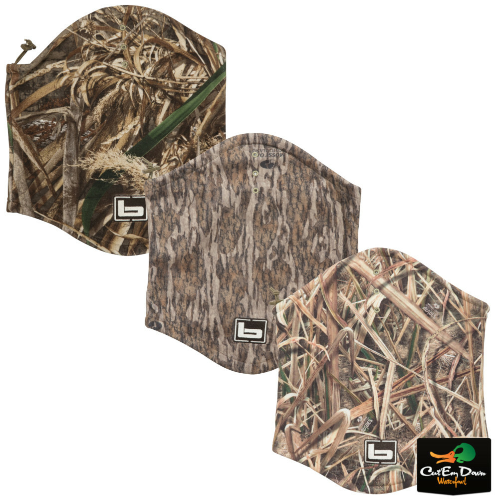 NEW BANDED GEAR UFS FLEECE CAMO NECK GAITER "b" LOGO