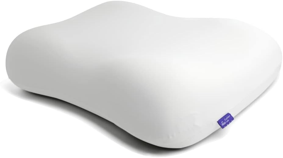 Ergonomic Contour Pillow Deep Sleep Side Back Sleeper