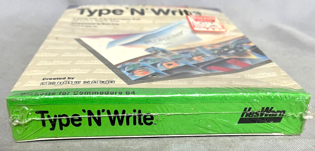 Type'N'Write Disk based Commodore 64/128 HesWare NIB! Rick Frey 1983