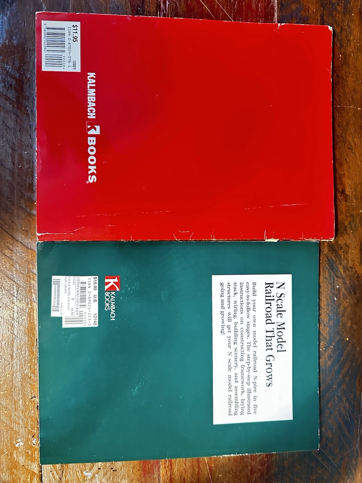 Lot of 2 N Scale Model Railroading Books – Trackwork & Layout Modeling
