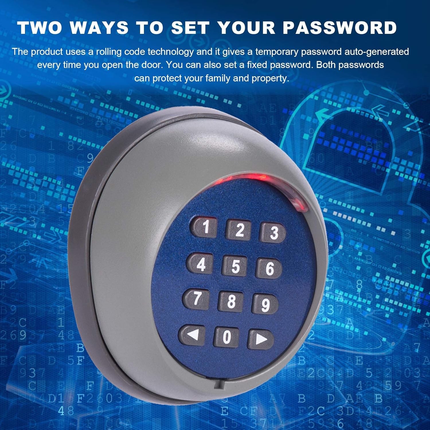 Wireless Automatic Password Access Control System Remote Control Panel