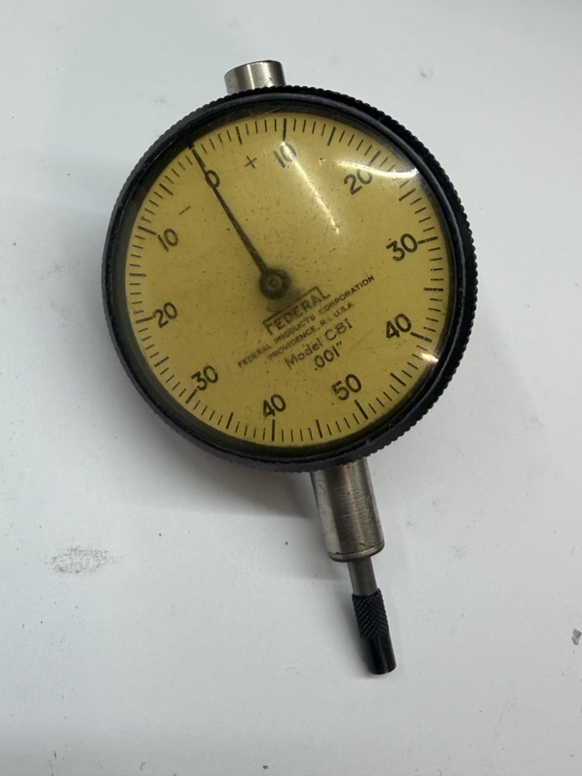 Vintage Federal Model C8I .001 dial Test Indicator
