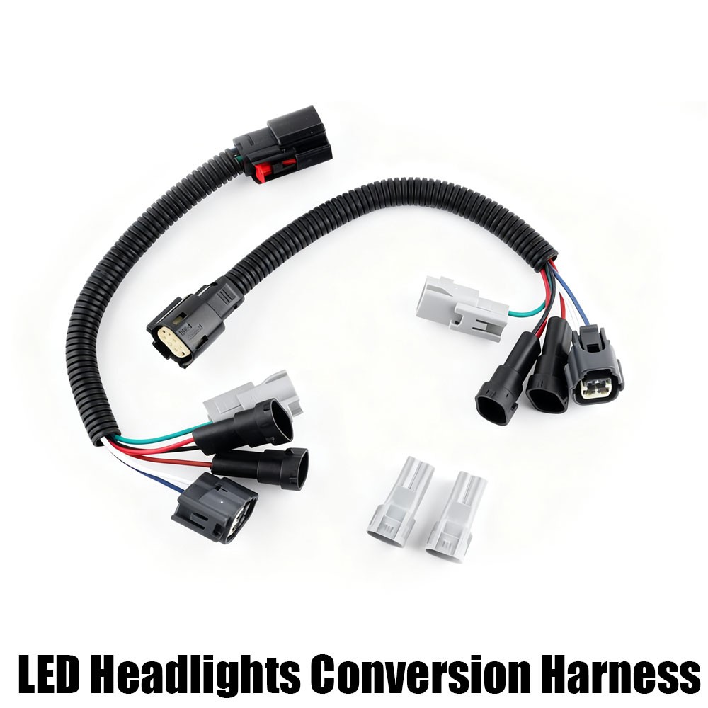 2x For Toyota Tacoma 2016-2023 LED Headlights Conversion Harness Adapters Plug