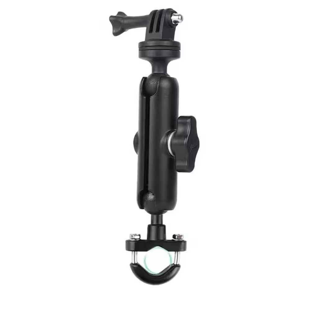 360° Motorcycle Handlebar Mount W/ Dual Ball Head