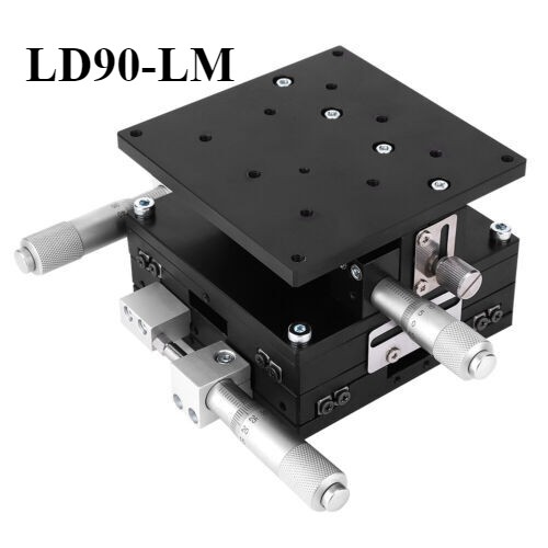 XYZ 3 Axis Manual Linear Stage Trimming Platform Tuning Sliding Table  LD90-LM