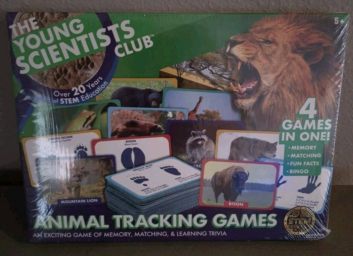The Young Scientists Club: Animal Tracking Games, STEM-focused Educational Game