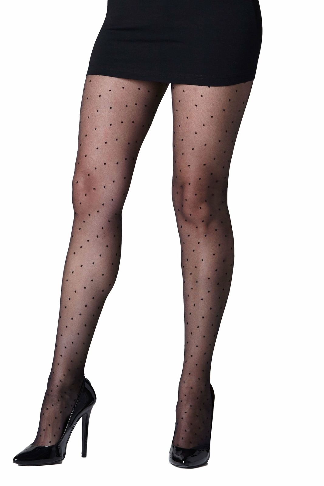 Gipsy Dot on Fine Mesh Plus Size 1551