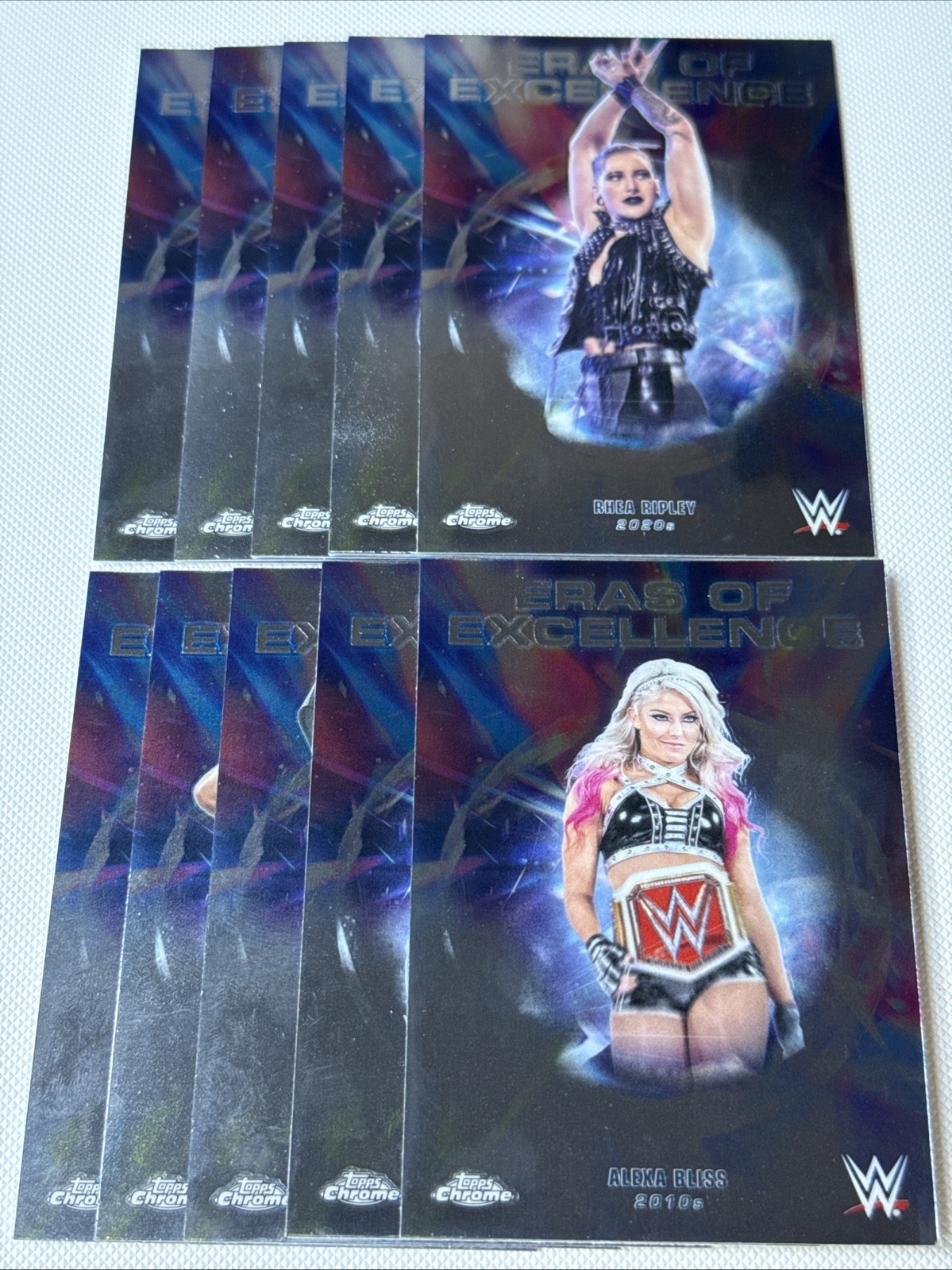 ERAS OF EXCELLENCE 2026 Topps Chrome WWE Wrestling Cards You Pick/Choose! READ*
