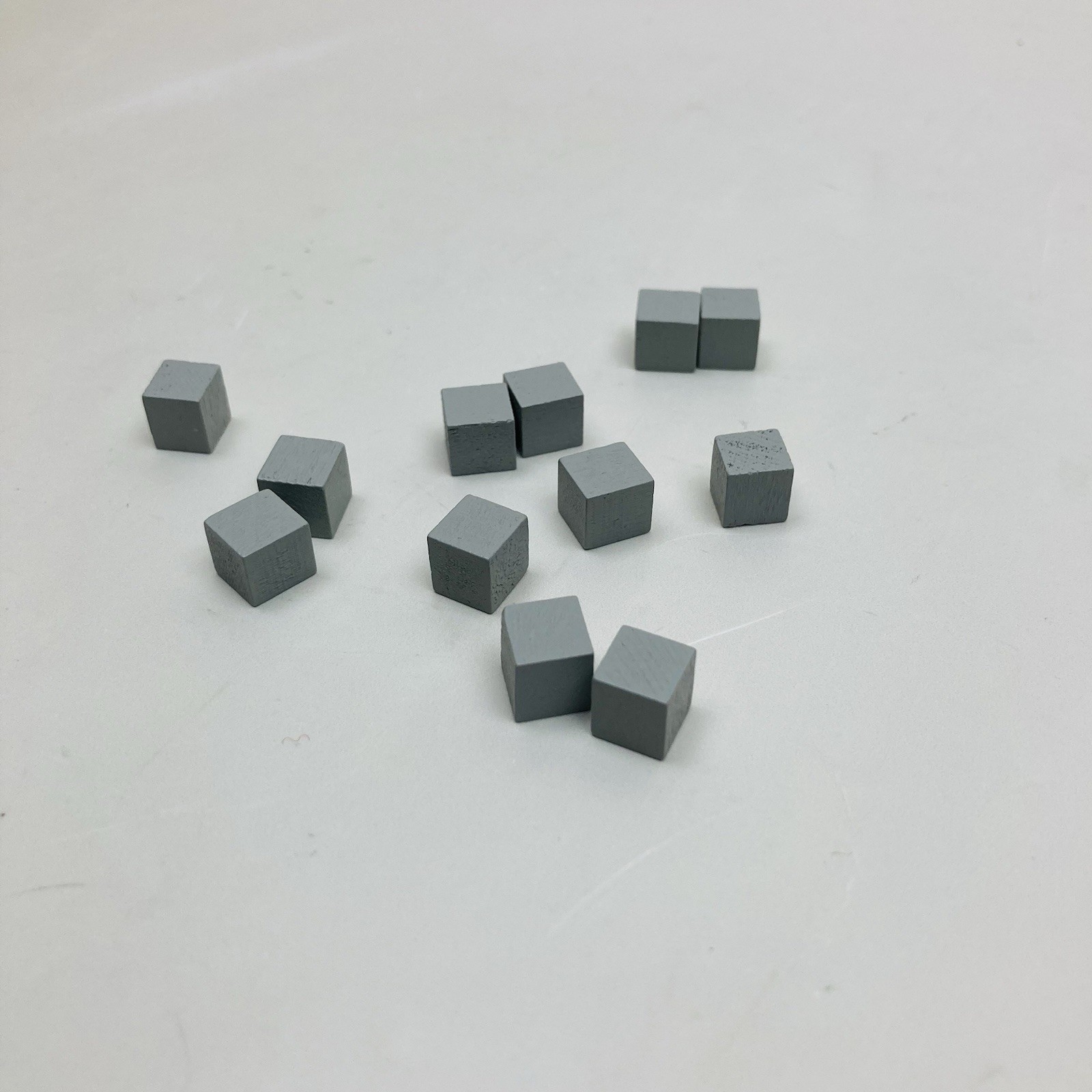 12 GRAY PISTOL Cubes  Oregon Trail Journey To Willamette Valley PRESSMAN
