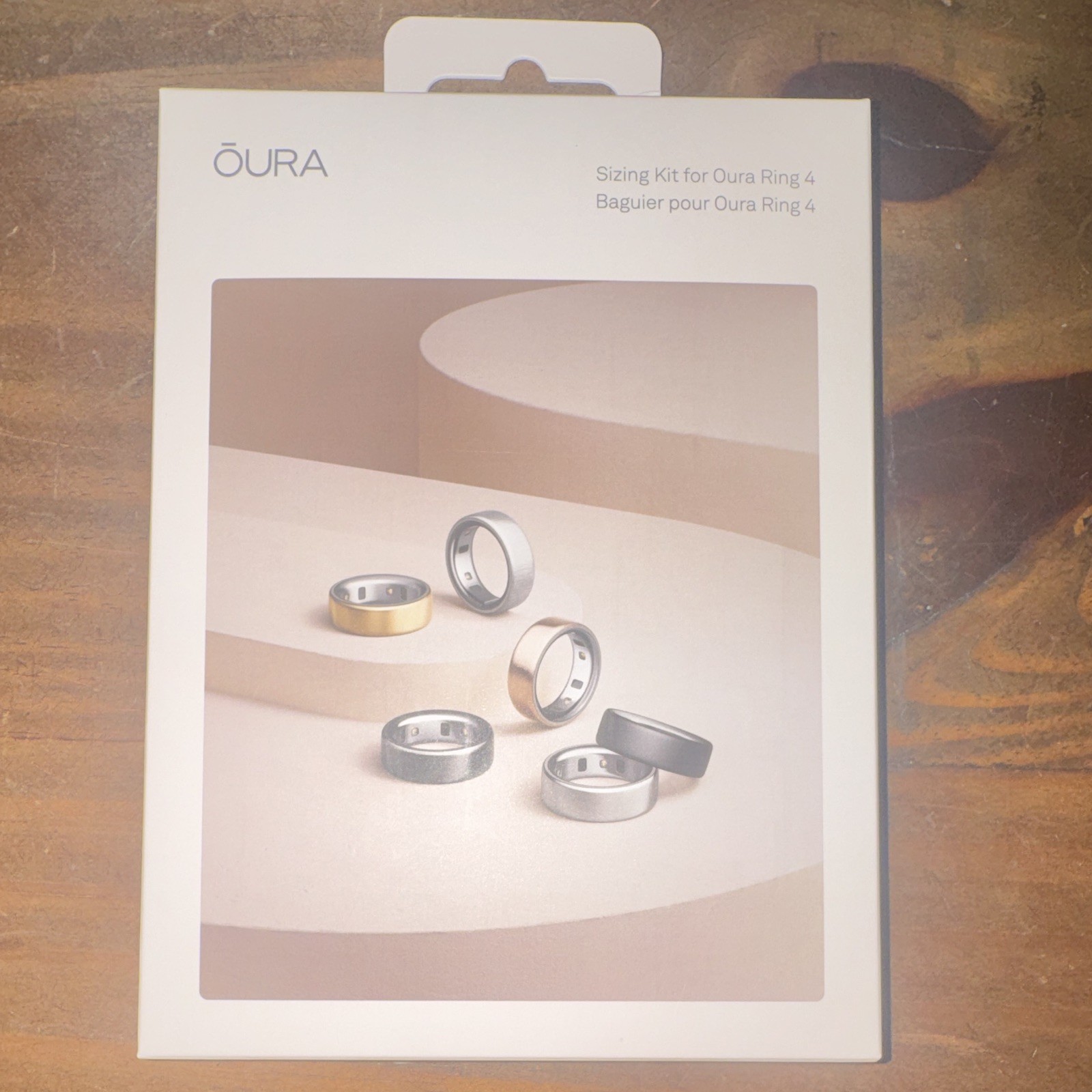 Oura Ring 4 Sizing Kit White for Oura Ring - Compatible with Oura Ring 4