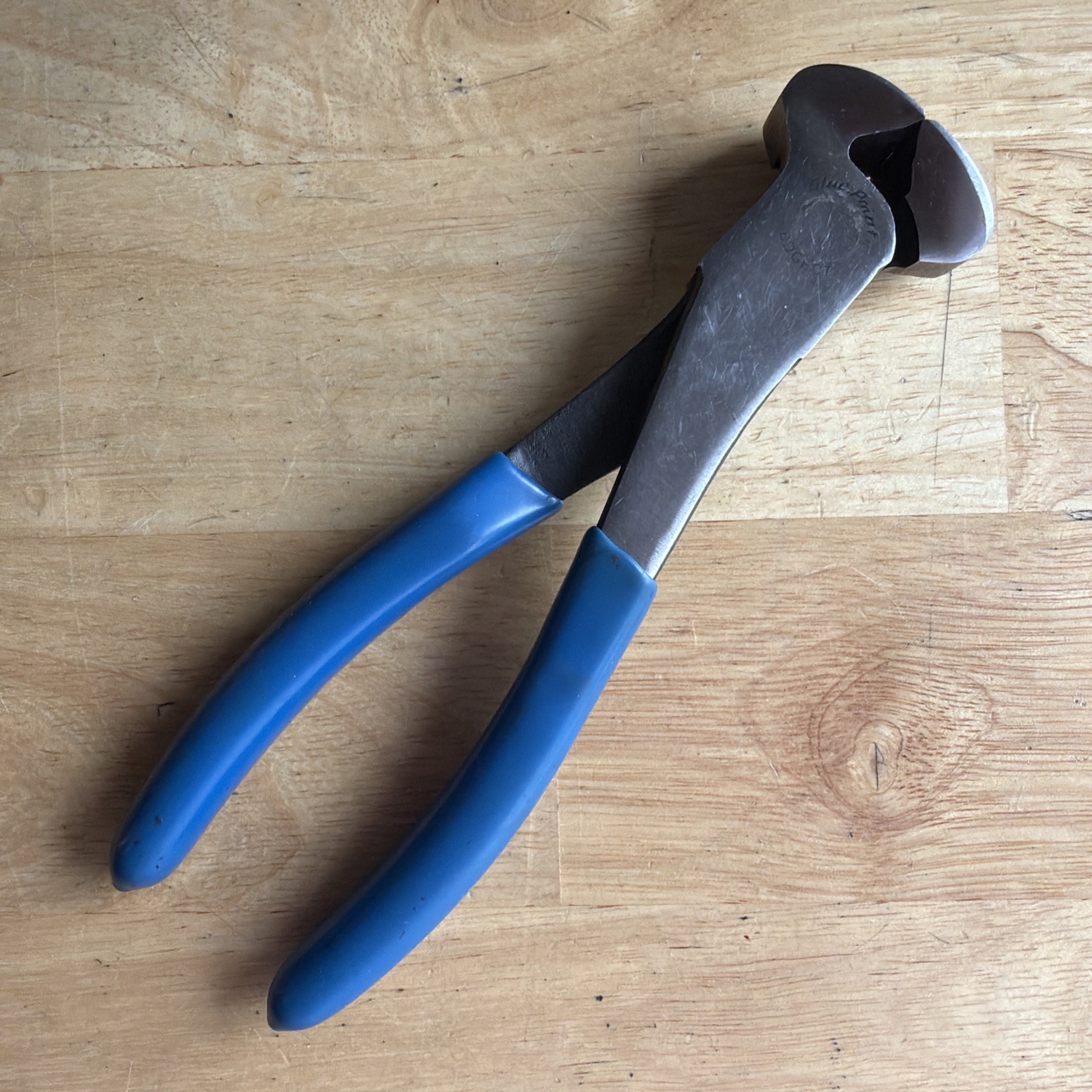 Blue Point Tools 7" Long End Knippers Cutting Pliers Blue Handle BDGEC7