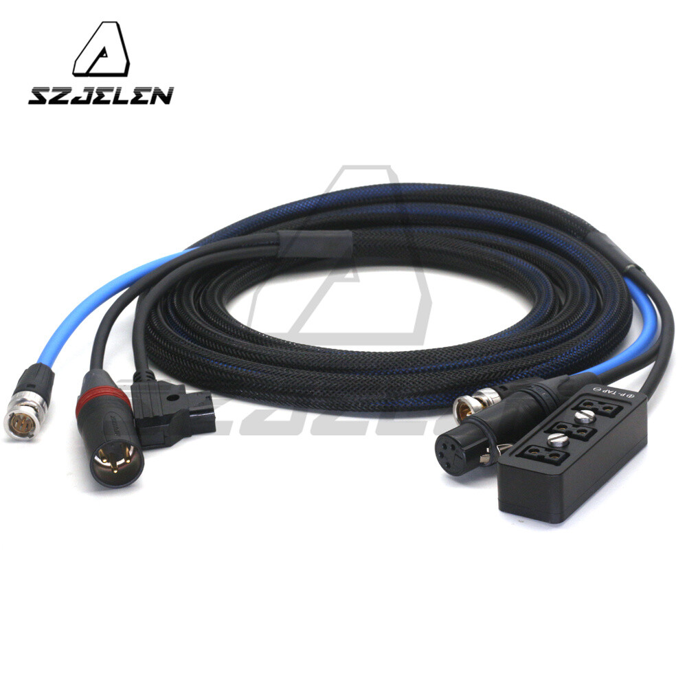 XLR 3pin to 4pin For Sony Venice Power Cable is Used Separately From the Battery