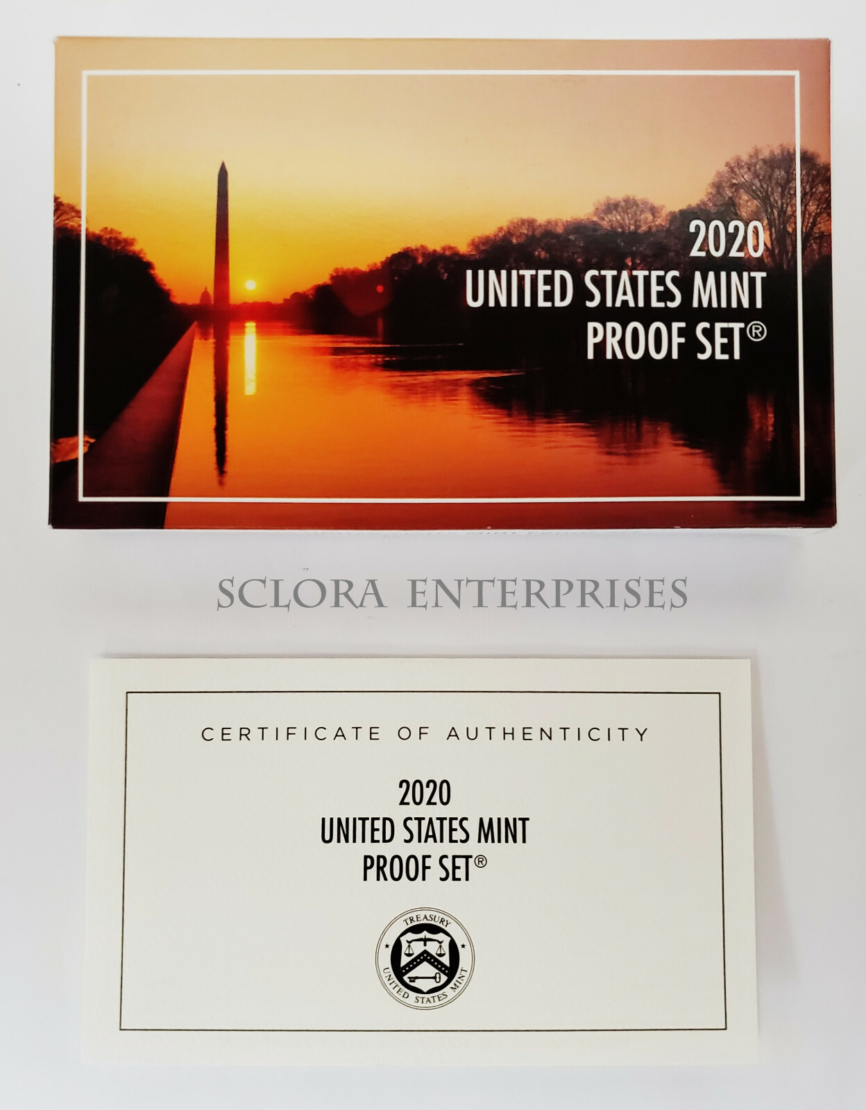 2020 Proof Set Box and Lenses ONLY