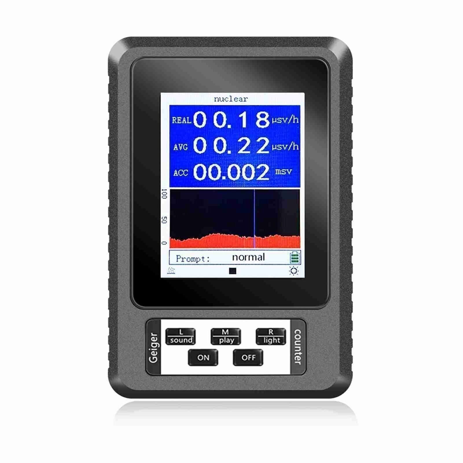 Nuclear Radiation Detector Accurate Sensitive Geiger Counter Real Time β γ X Ray