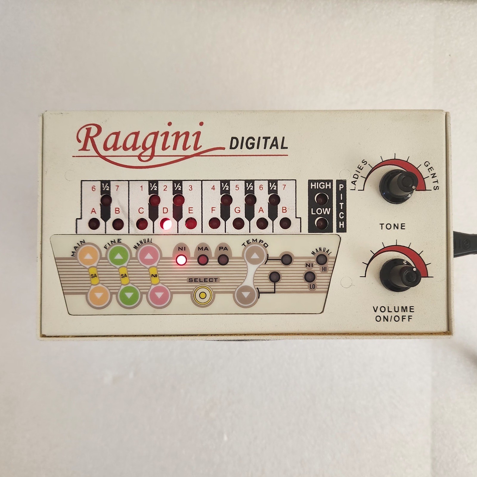 Raagini Digital – Electronic Tanpura Machine – As-Is