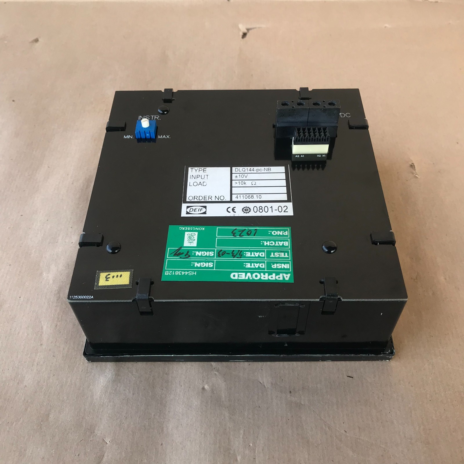 DEIF DLQ144-PC-NB ILLUMINTAED INDICATOR DLQ144PCNB