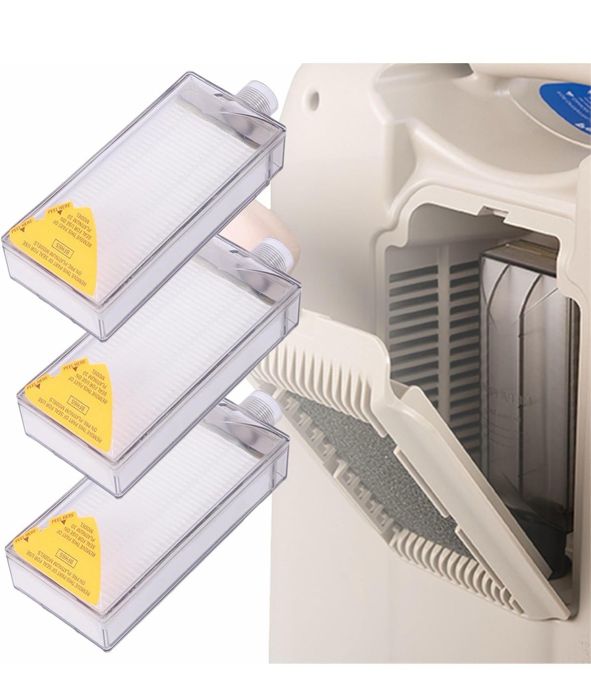 Oxygen Concentrator Intake Filter For  with INVACARE O2 Generator Machine 3 Pack