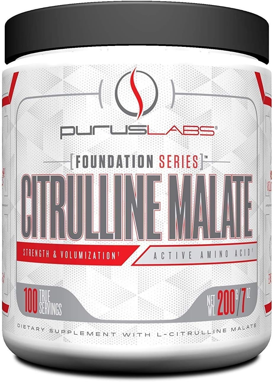 Purus Labs Citrulline Malate - Strength & Volumization - 100 Servings