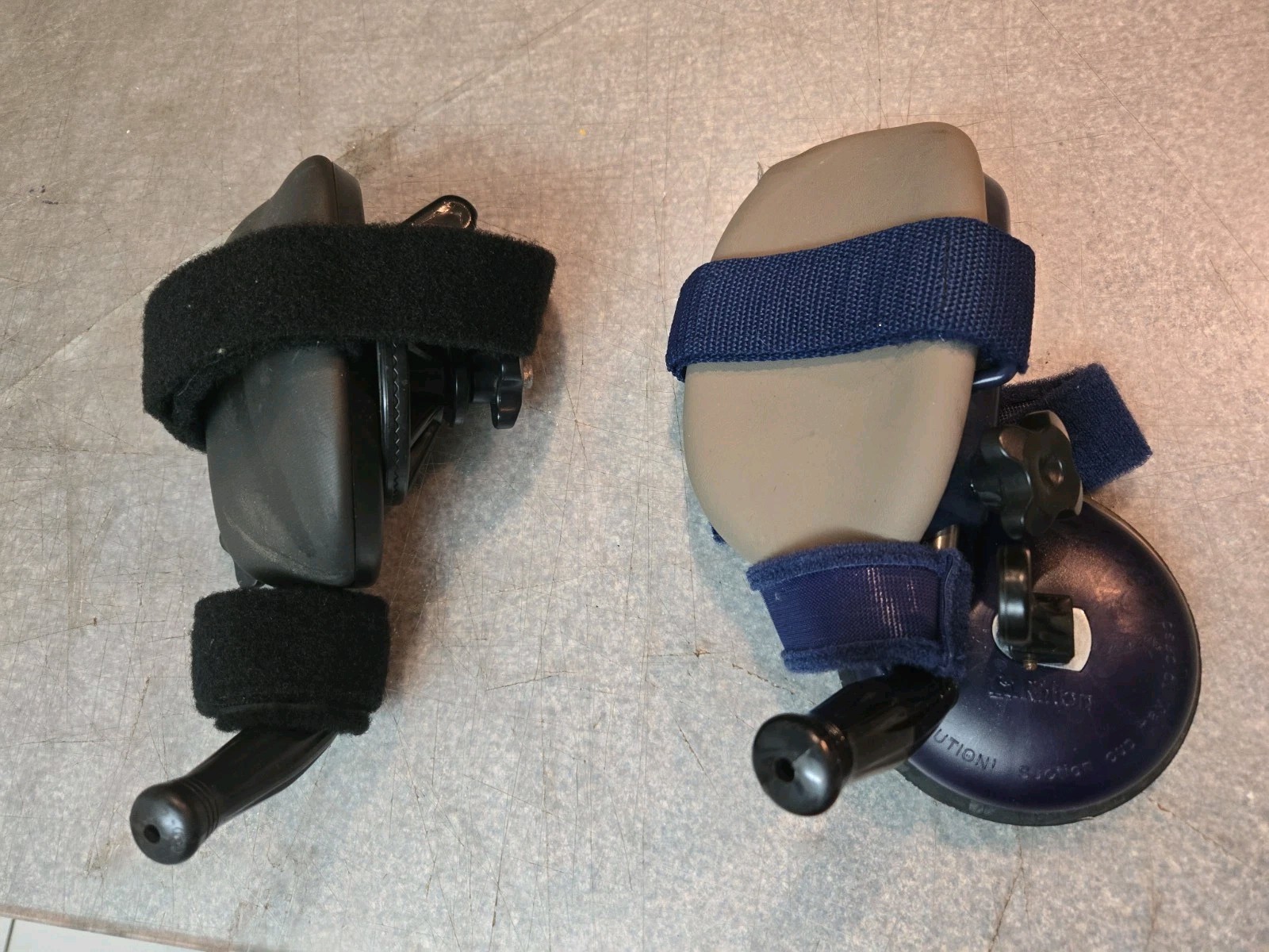 2 qty Anchor K812 Armrests Rifton w/Suction Cup & Mount Hardware /  Straps