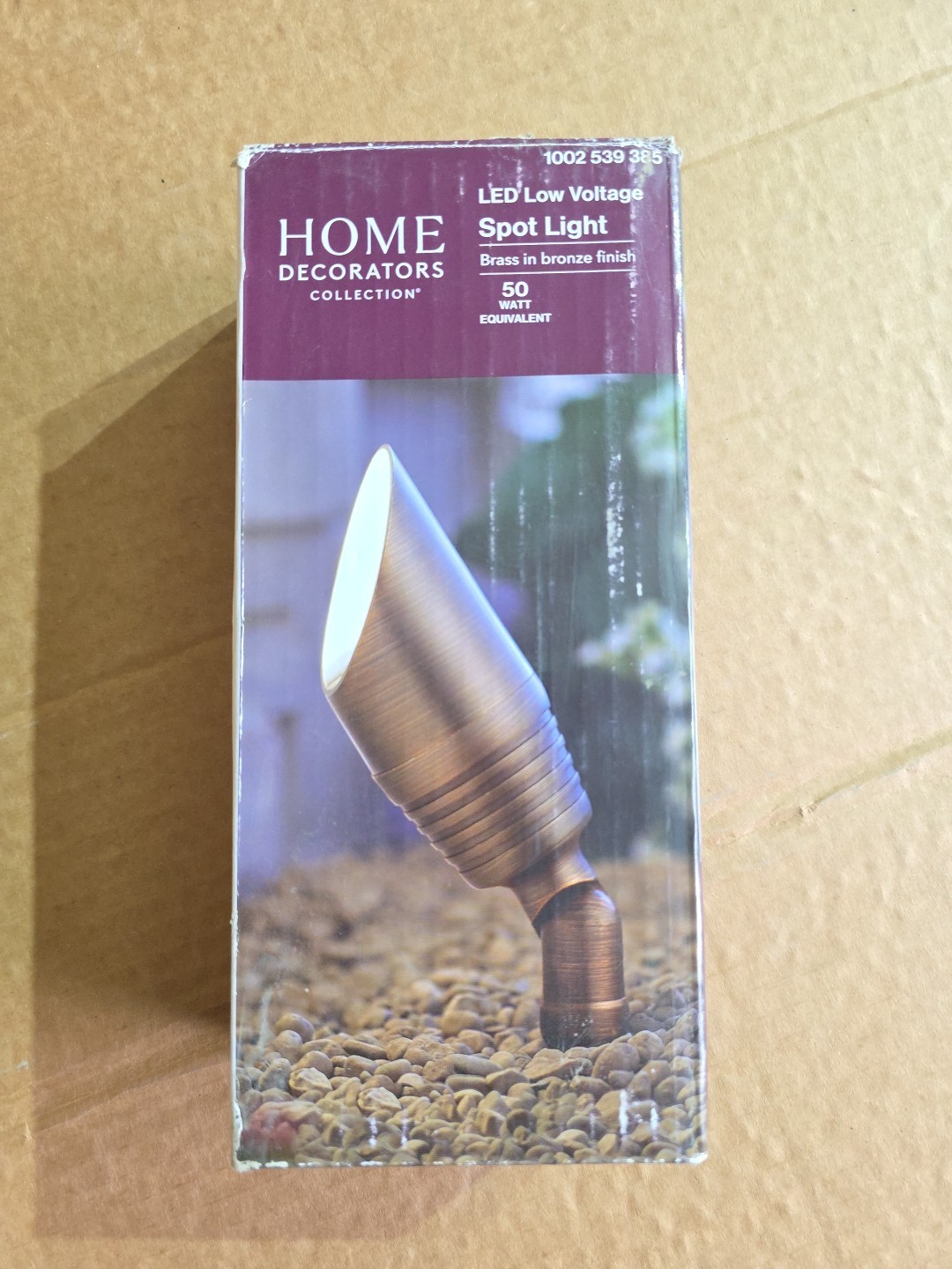 Home Decorators Rosedale LED Spot Light Bronze Low Voltage Weather Resistant