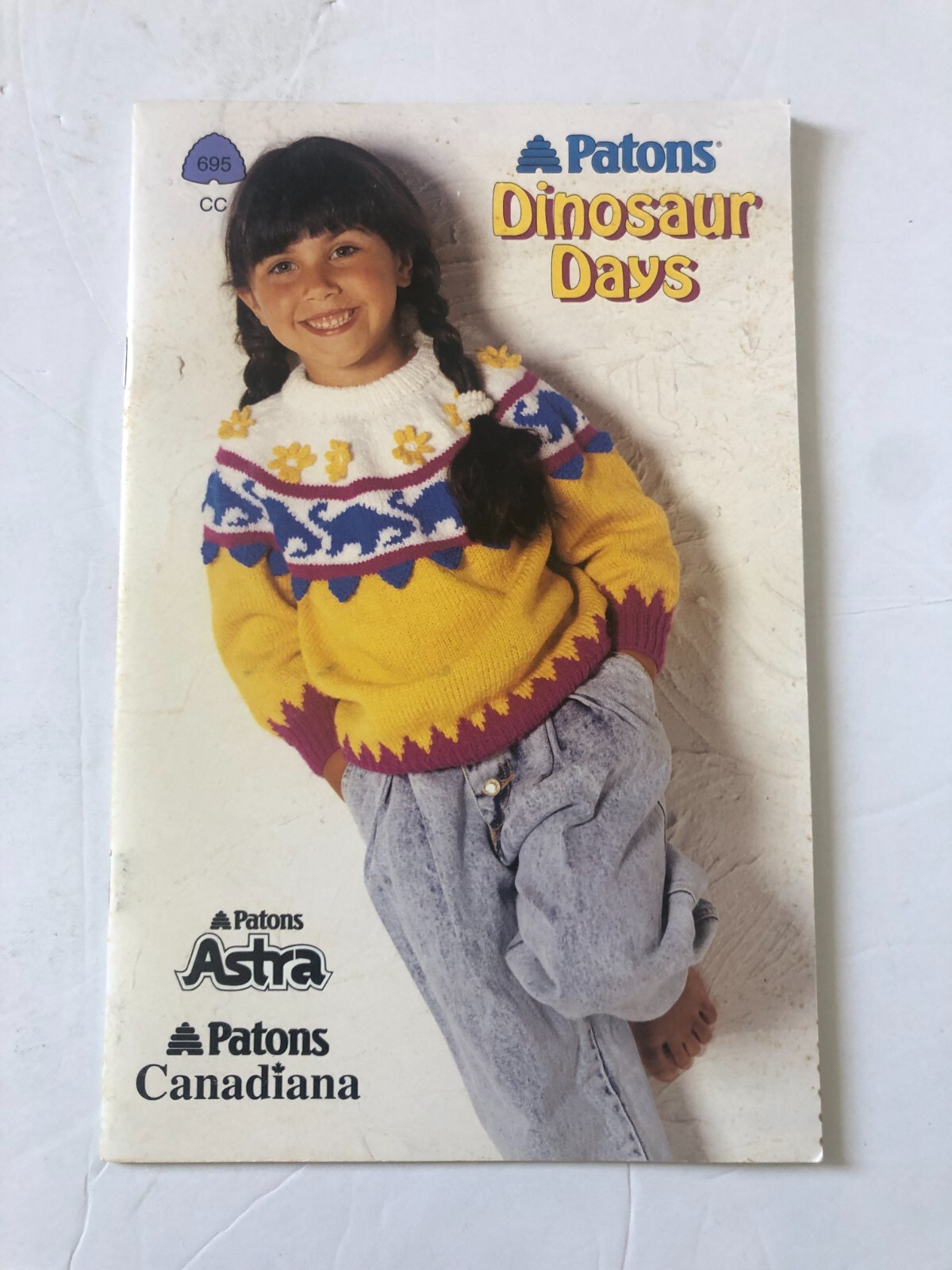 Patons Dinosaur Days Pattern Booklet 695 NEW