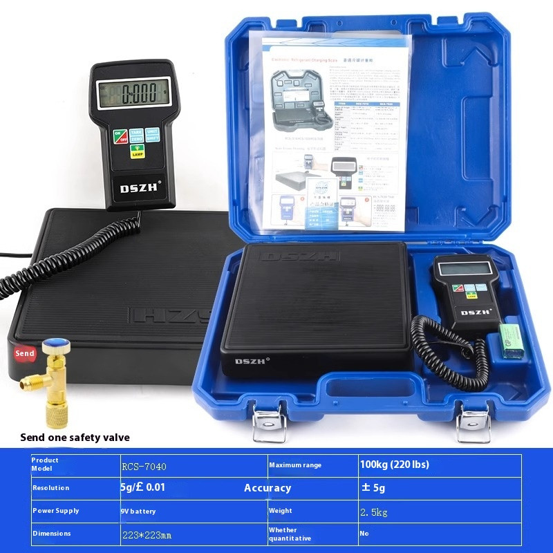 Refrigerant Electronic Scale Automatic Programming Quantitative Filling Scale