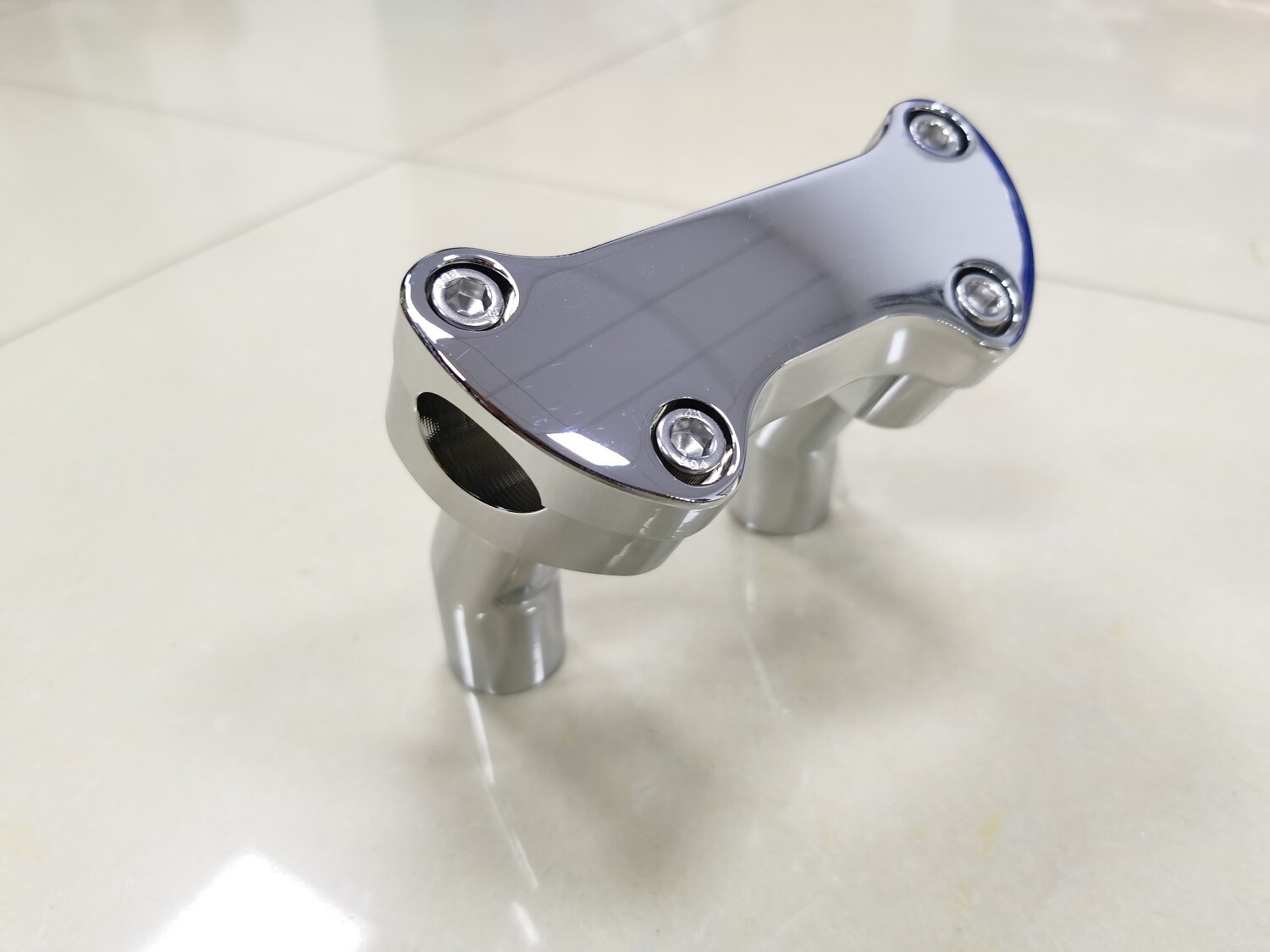 4.5" Handlebar Risers 1" Top Clamp For Harley Heritage Softail Sportster XL Dyna