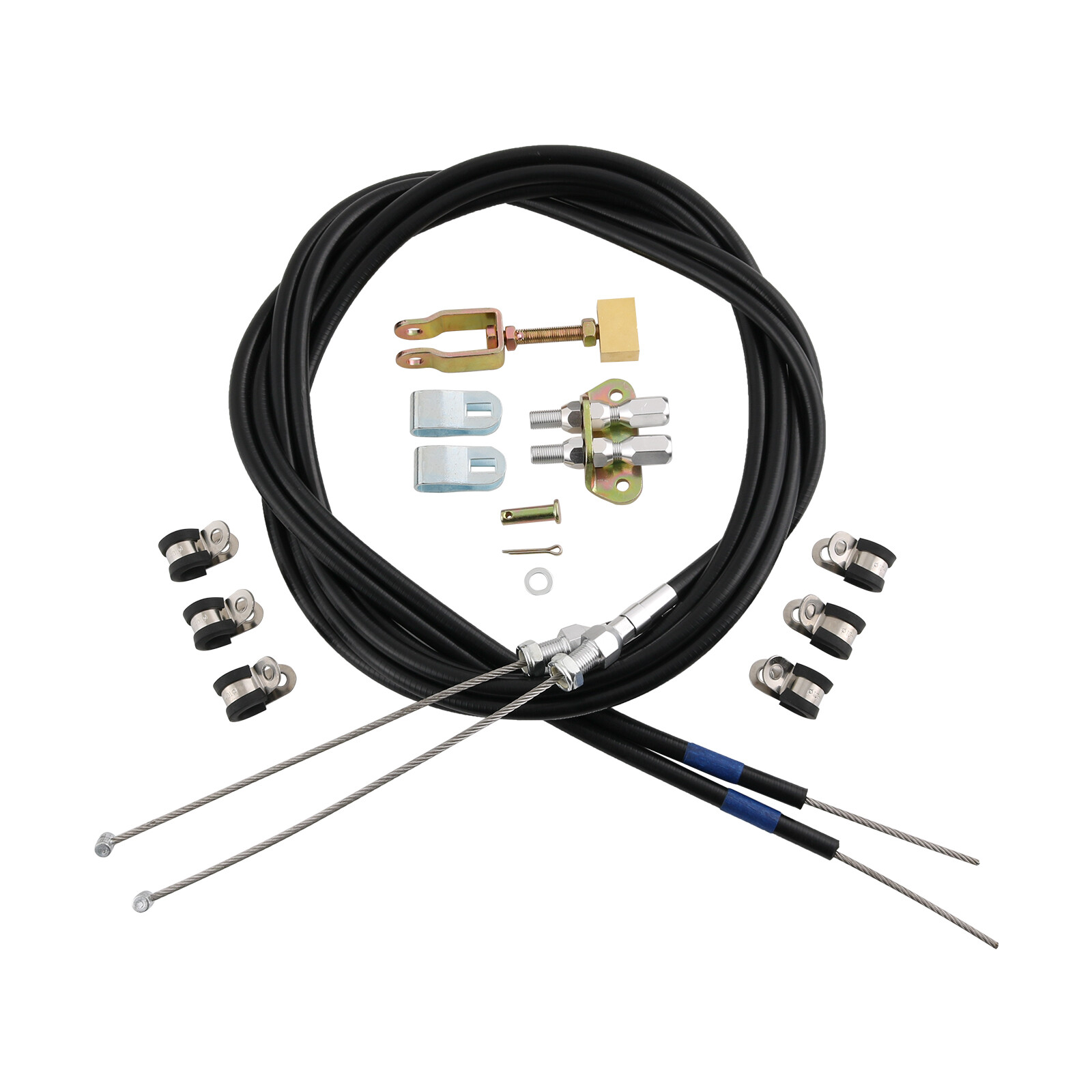 New UNIVERSAL EMERGENCY PARKING BRAKE CABLE KIT 330-9371