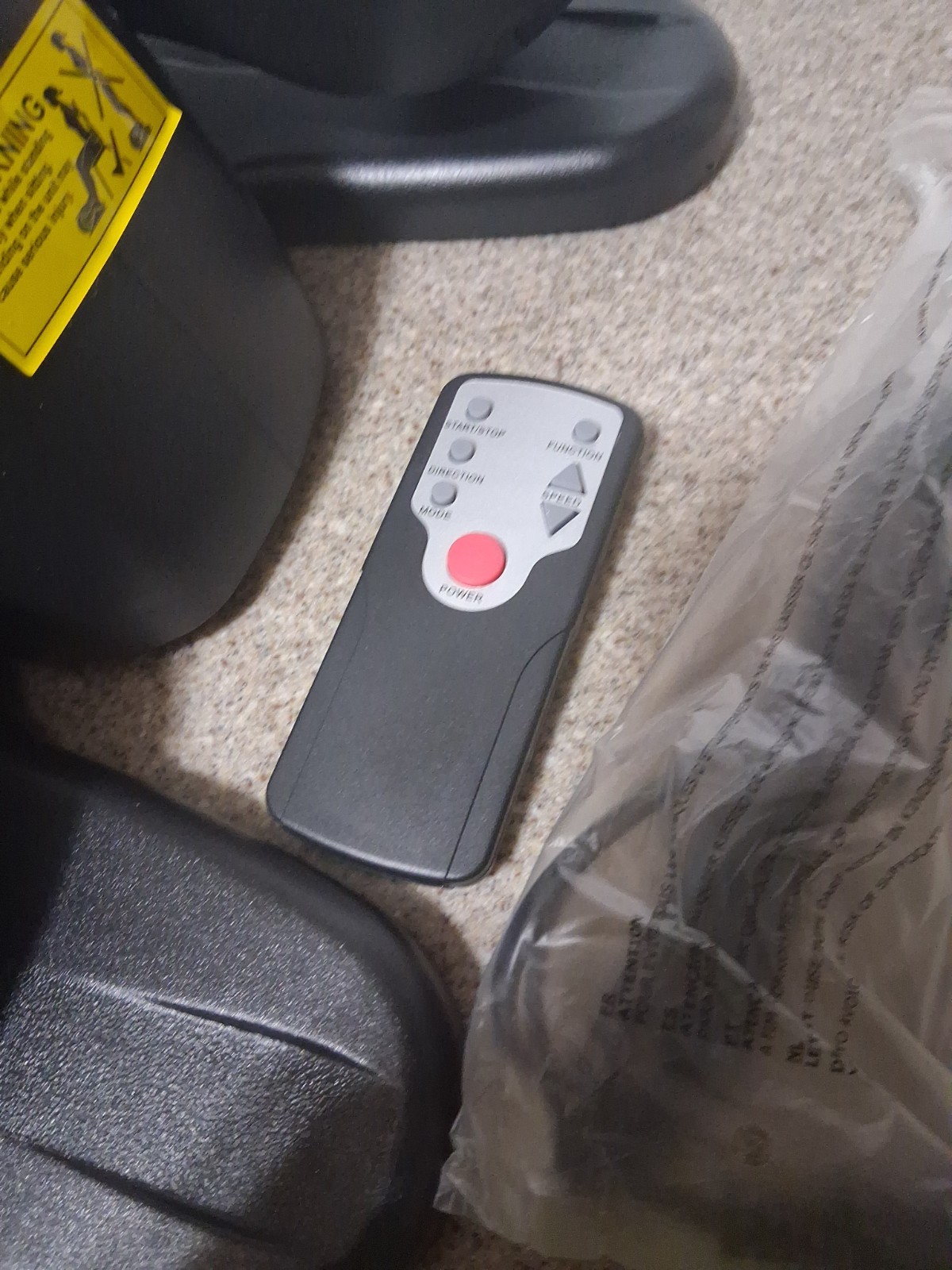 Under Desk Elliptical Mac Electric Foot Pedal Exerciser w/ Remote New Open Box.