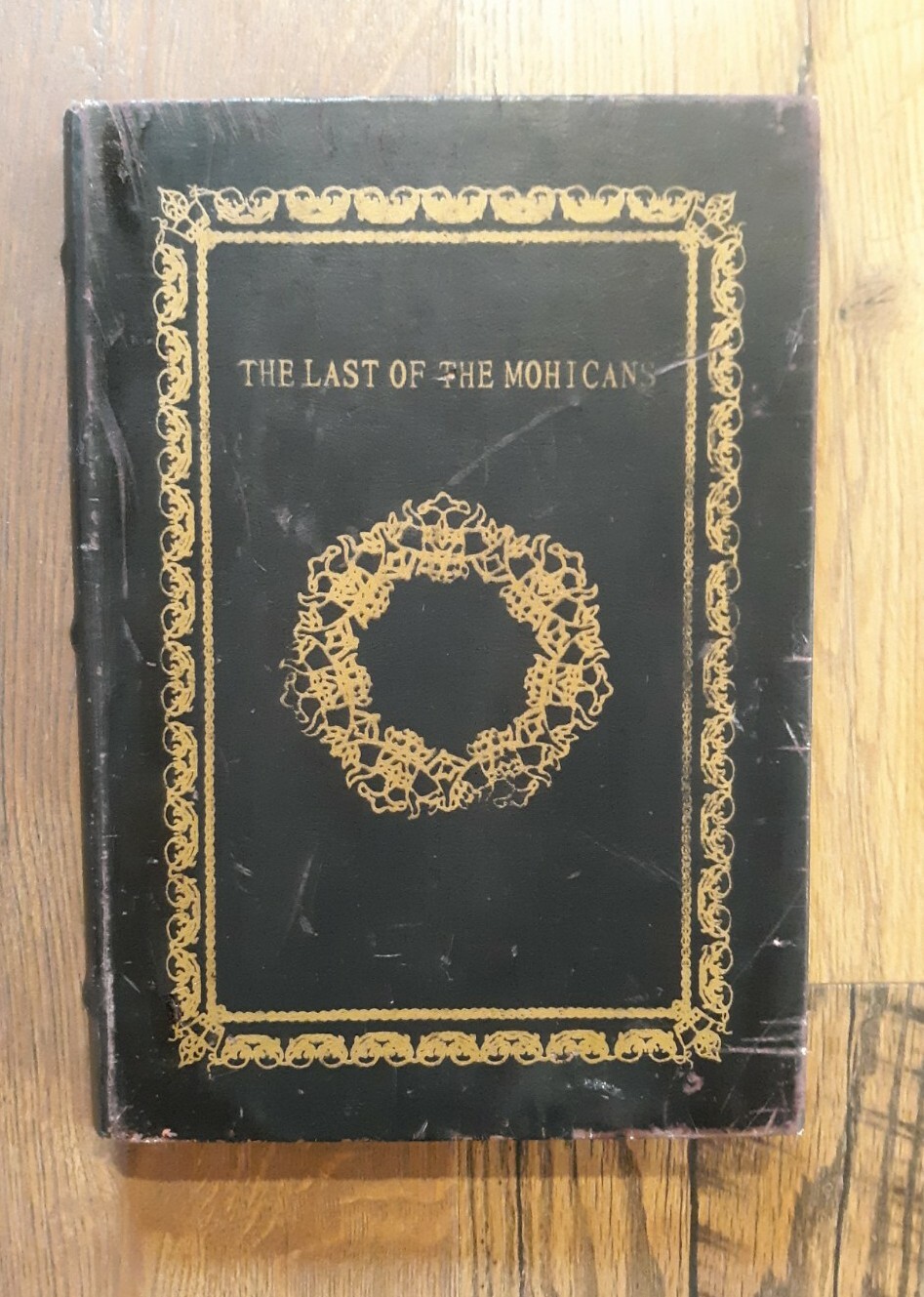 Secret Hiding Book The Last Of The Mohicans Wooden Lined Trinket Box