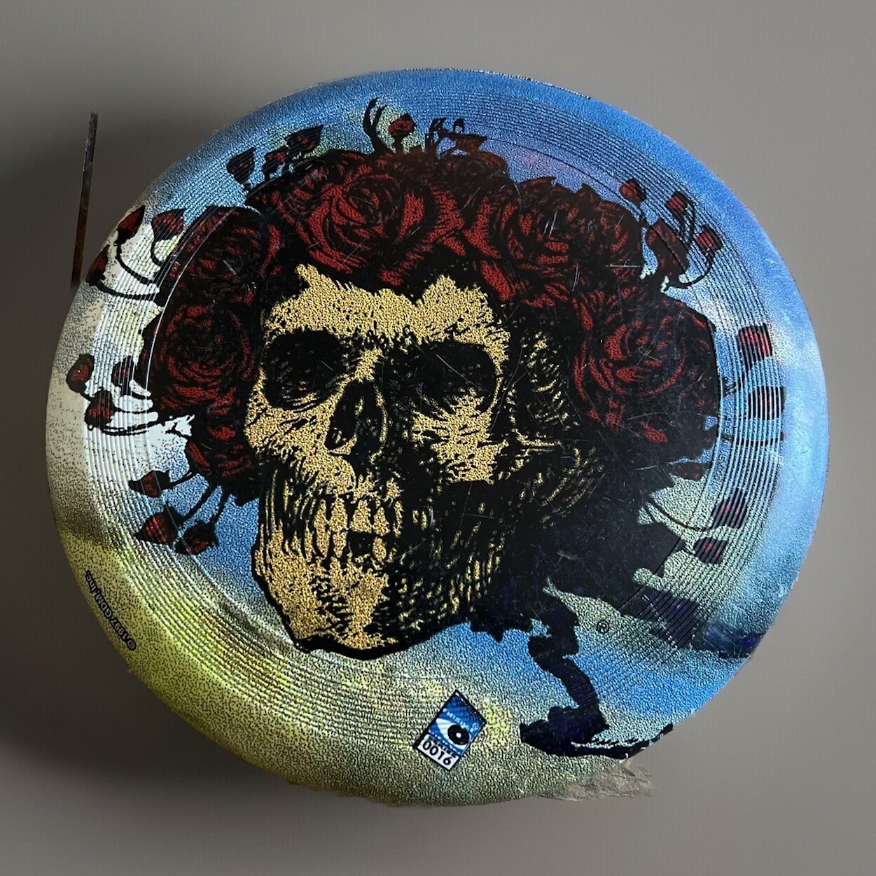 Grateful Dead dead Frisbee Skull & Roses 1997 GDM Officially licensed GD Vintage